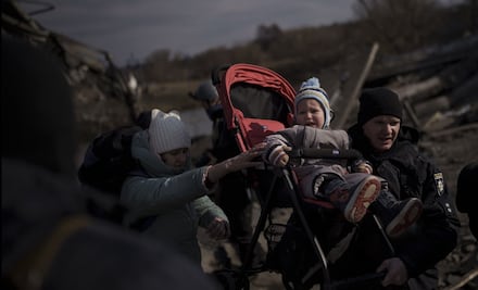 “Un infierno”, la vida rota de los ucranianos tras un año de guerra