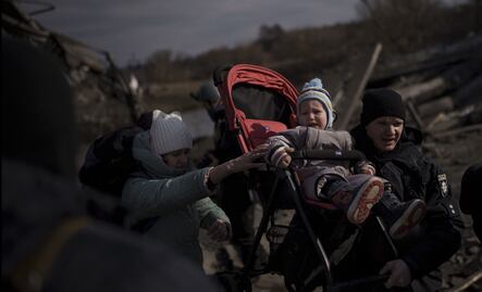 “Un infierno”, la vida rota de los ucranianos tras un año de guerra