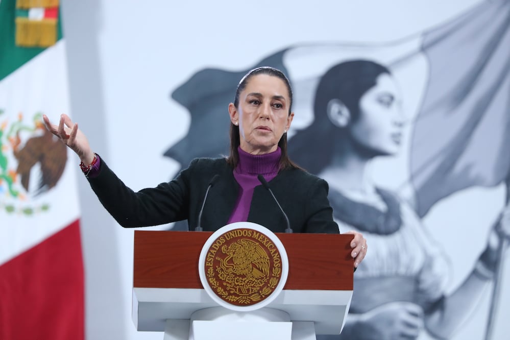 Sheinbaum espera que Julio César Chávez Jr. sea deportado y "cumpla sentencia" en México. EFE/Mario Guzmán