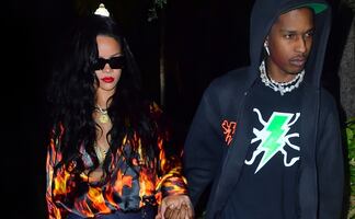 Rihanna luce su atuendo más 'hot' en cita con su novio en Miami 