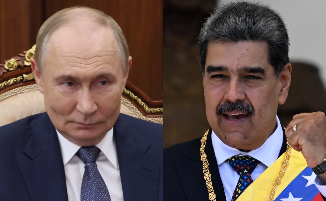 Apoyo total: Rusia respalda a Venezuela ante la presión internacional. Foto: EFE/EPA/VYACHESLAV PROKOFYEV / SPUTNIK / KREMLIN POOL MANDATORY CREDIT / (Photo by Juan BARRETO / AFP)