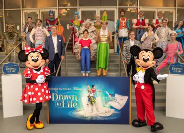 Drawn to Life del Cirque du Soleil se estrenó en Disney