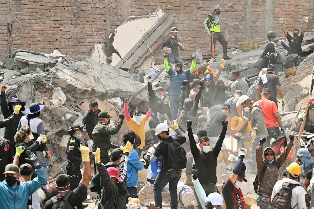 ¿Por qué los Topos Tlatelolco no viajarán a Colombia tras el terremoto? Esto se sabe. (Photo by Luis ACOSTA / AFP)