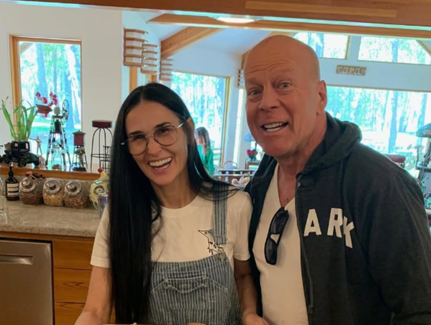 Bruce Willis es trasladado a una casa de reposo; su esposa revela lo difícil de la decisión. Foto: Demi Moore / IG