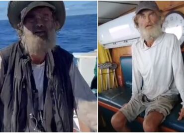 Náufrago y su perrita sobreviven 2 meses en mar abierto con agua de lluvia y pescado crudo