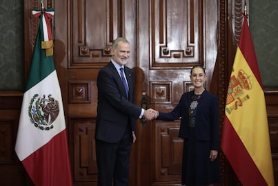 Sheinbaum recibe al rey Felipe VI en México y abre una nueva etapa en la relación con España