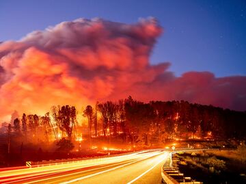 El peor incendio de California avanza sin control entre aumento de temperaturas