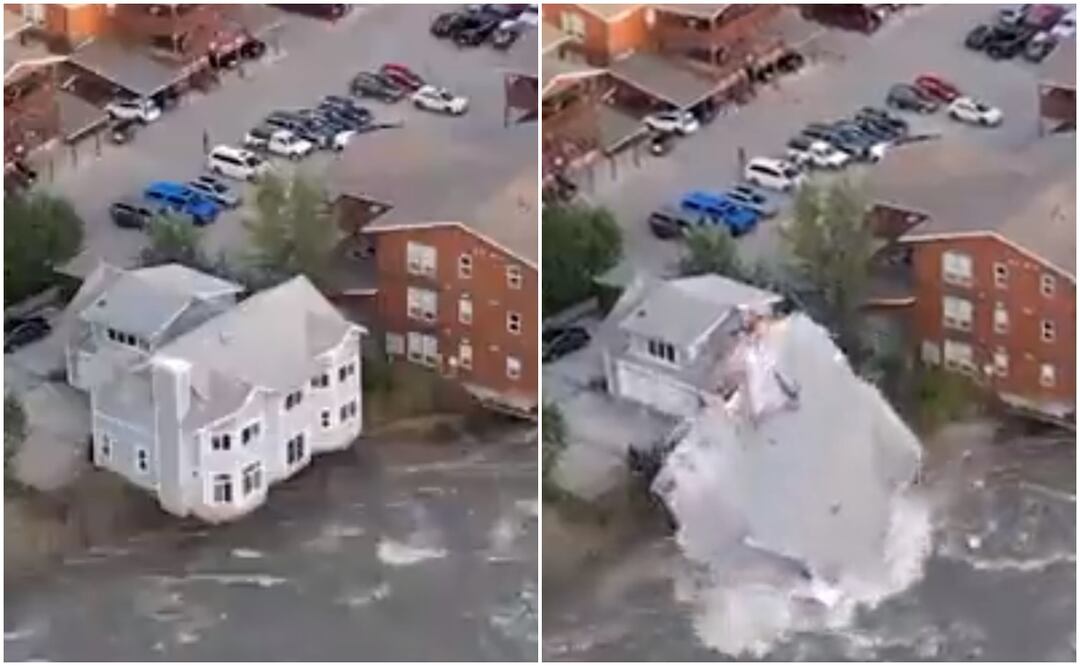 Caos en Alaska: Inundación destruye propiedades y fuerza evacuaciones en Juneau por liberación de agua de glaciar. Foto tomadas de videos