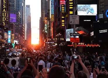 Prepárate para ver el Manhattanhenge en julio de 2019