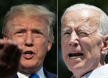 Trump se adelanta y califica a Joe Biden de “débil mental”