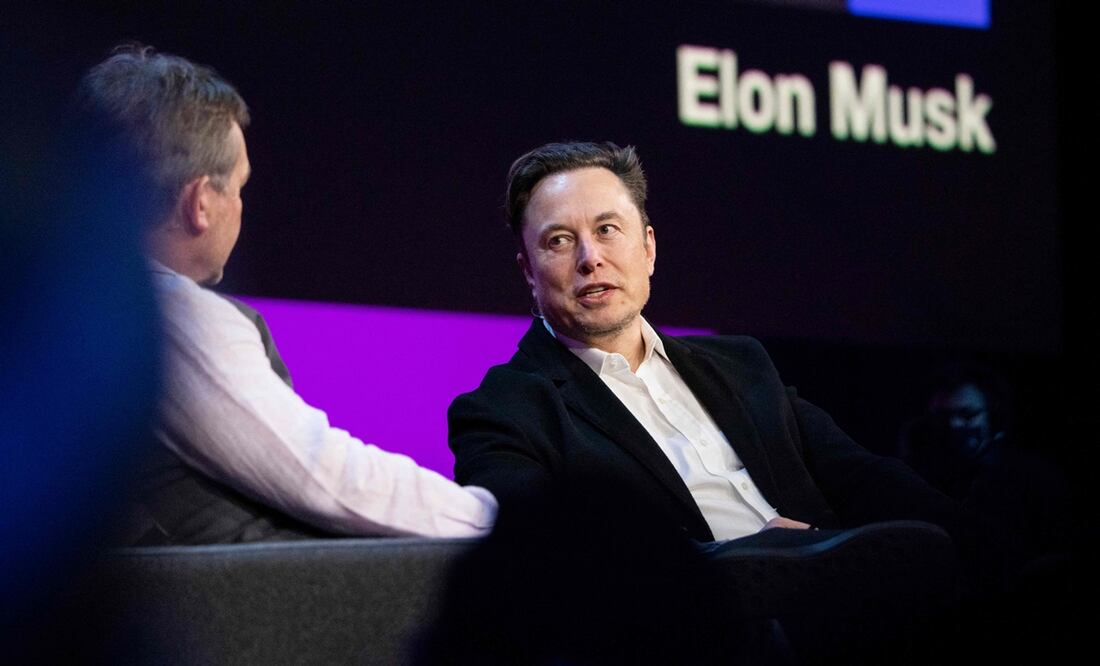 Elon Musk insulta a George Soros en Twitter por vender sus acciones de Tesla. AFP