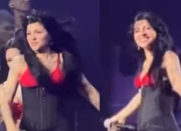 El corsé con el que Cazzu impactó en concierto tras hablar de su… ¿nuevo romance?