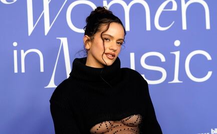 Rosalía rompe el internet con bustier traslúcido tras supuestamente regresar con Rauw