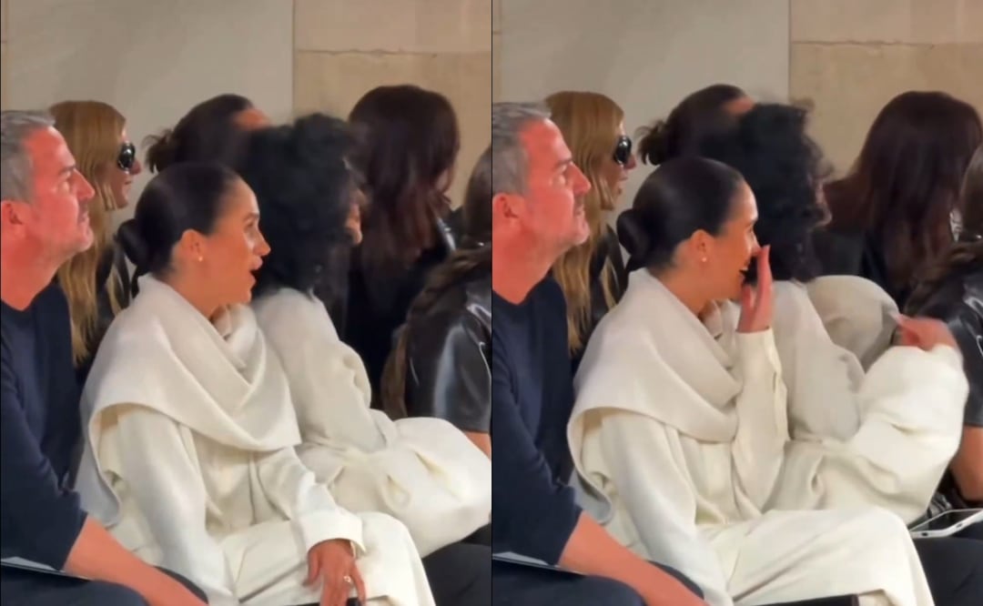 Meghan Markle se burla de modelo que tropezó y desata furia en redes: ‘Qué mala persona’. VIDEO. Foto: Tomada de X @unreMARKLEble