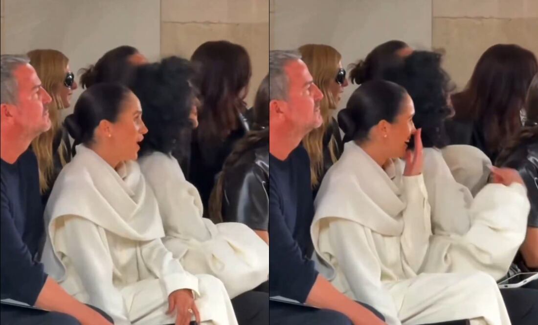 Meghan Markle se burla de modelo que tropezó y desata furia en redes: ‘Qué mala persona’. VIDEO. Foto: Tomada de X @unreMARKLEble