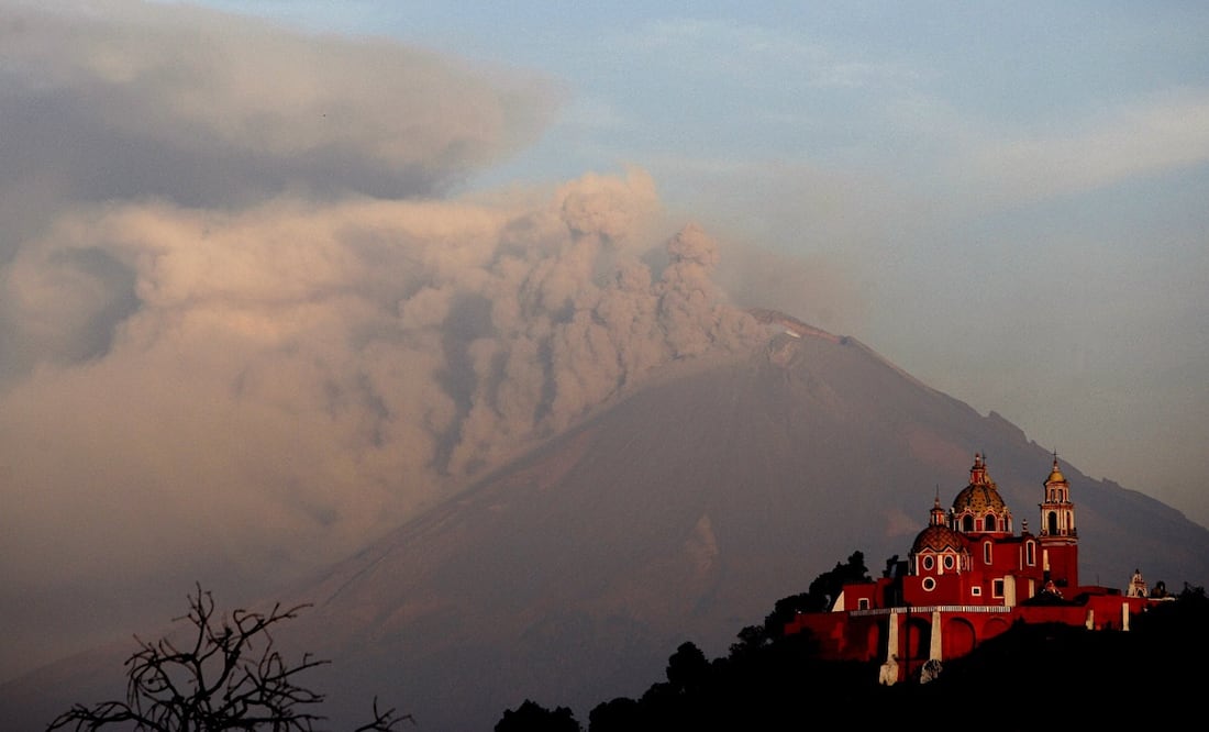 Volcán Popocatépetl. Emisiones de ceniza continuarán durante varios meses. EFE