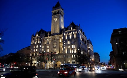 Trump cede su hotel en Washington y cierta forma de influencia
