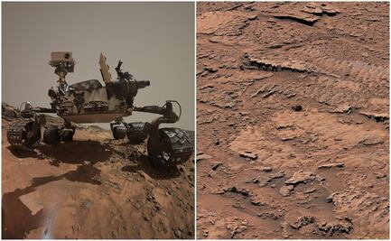 ¿Agua en Marte? Curiosity de la NASA encuentra rocas onduladas causadas por olas