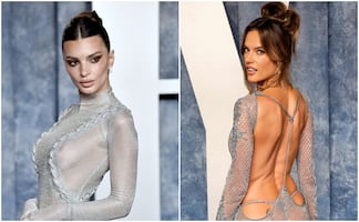 Emily, Alessandra y Olivia roban miradas con “lencería a la vista” en after party de los Oscar