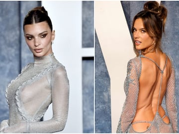 Emily, Alessandra y Olivia roban miradas con “lencería a la vista” en after party de los Oscar