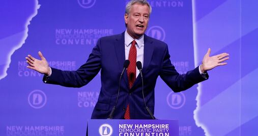 Bill de Blasio deja la carrera presidencial demócrata para 2020 