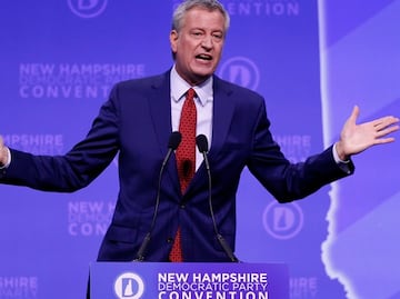 Bill de Blasio deja la carrera presidencial demócrata para 2020