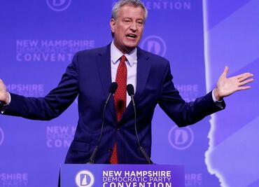 Bill de Blasio deja la carrera presidencial demócrata para 2020