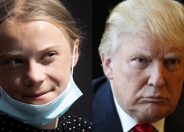 '¡Relájate, Donald!', la activista Greta Thunberg se burla de Donald Trump
