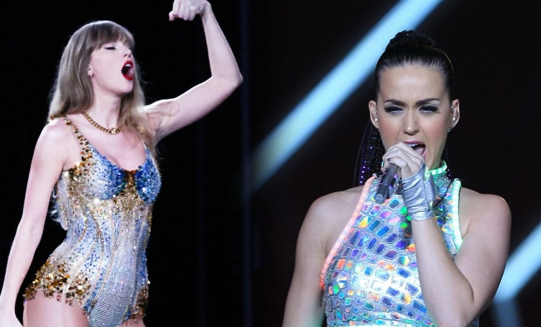 Katy Perry asistió al Eras Tour en Australia y coreó la canción sobre su enemistad con Taylor Swift Fotos: EFE/Mario Guzmán AFP/David Gray