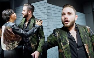 Ángela Aguilar besa a integrante de La Adictiva y lo pone nervioso; ¿Y Christian Nodal? VIDEO