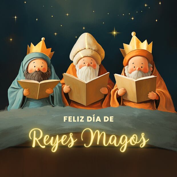 Feliz Día de los Reyes Magos. Foto: Canva