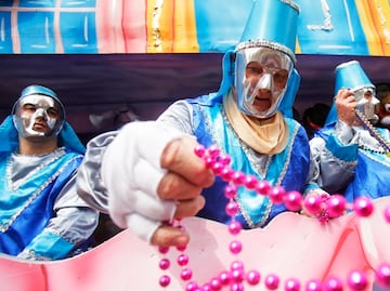 Fotos: así se vive el carnaval Mardi Gras en Nueva Orleans