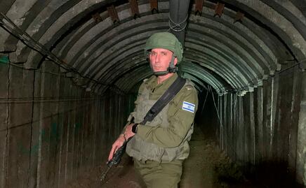 Encuentran túnel en Gaza que pudo haber usado Hamás para llevar a cabo sus planes de guerra contra Israel