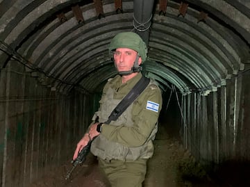 Encuentran túnel en Gaza que pudo haber usado Hamás para llevar a cabo sus planes de guerra contra Israel