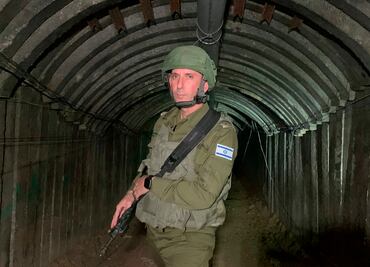 Encuentran túnel en Gaza que pudo haber usado Hamás para llevar a cabo sus planes de guerra contra Israel