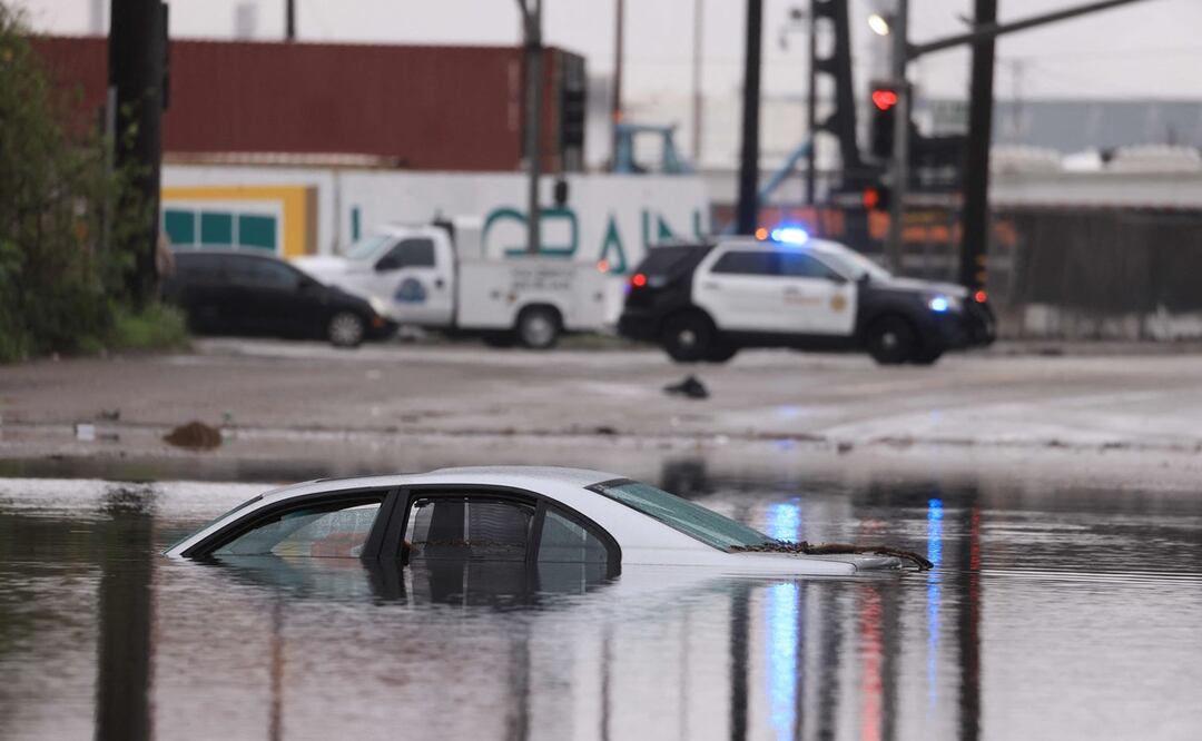 Emiten alerta de evacuación en California por tormenta y peligrosas inundaciones. Foto: AFP