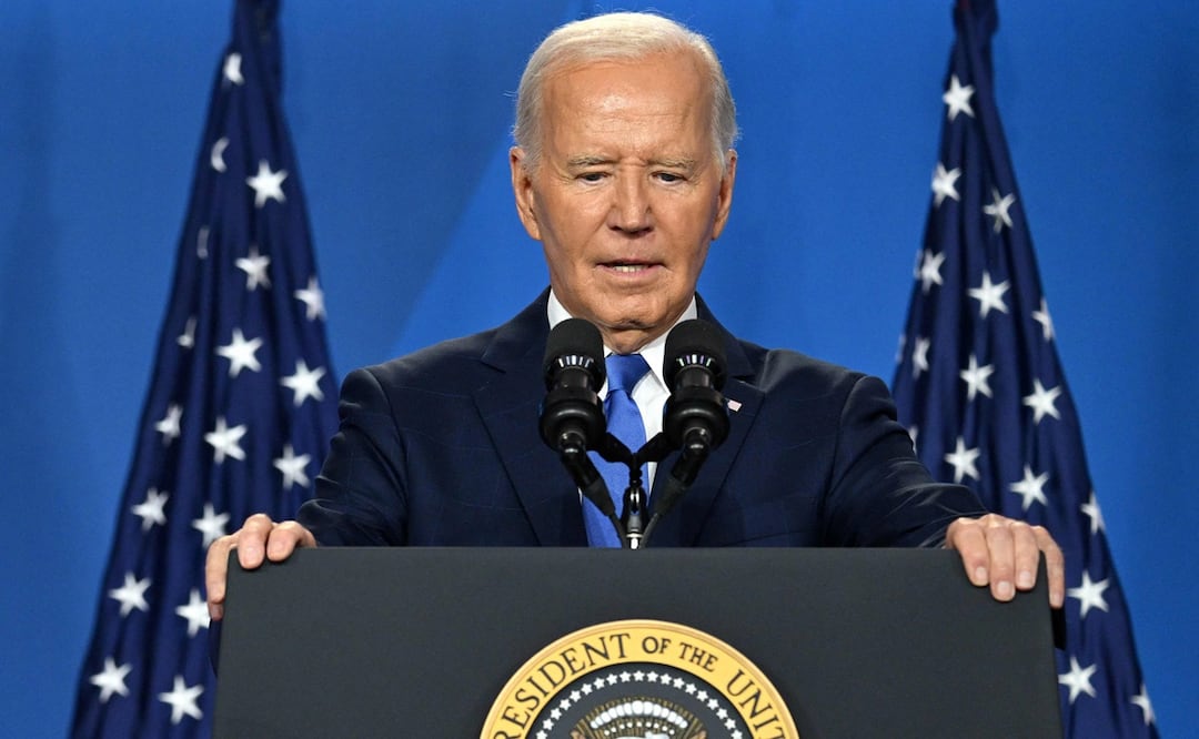 Republicanos piden la dimisión "inmediata" de Biden como presidente. Foto: AFP