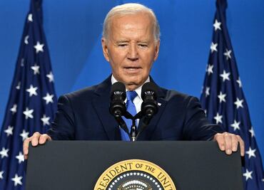 Biden le dice Putin a Zelensky y llama vicepresidente a Trump en cumbre de la OTAN