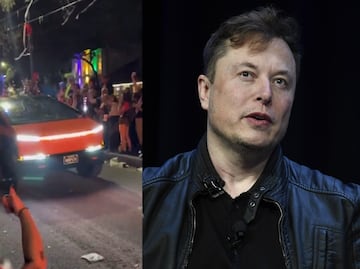 Vandalizan un Tesla Cybertruck en desfile de Mardi Gras por molestia con Elon Musk. VIDEO
