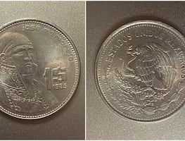 La moneda antigua de 1 peso de José María MORELOS que vale $300,000 pesos en internet