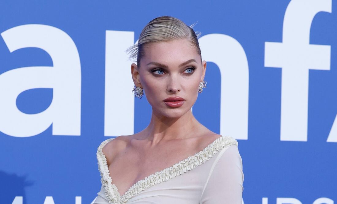 Vestidos transparentes: la nueva tendencia de moda que Elsa Hosk lleva a la gala amfAR. Foto: EFE