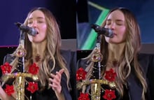 Belinda rompe en llanto en medio de concierto tras demanda de Lupillo Rivera. ¿Qué pasó?