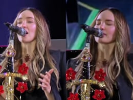 Belinda rompe en llanto en medio de concierto tras demanda de Lupillo Rivera. ¿Qué pasó?