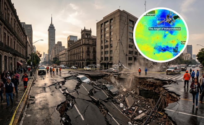 CDMX se hunde más rápido de lo previsto: NASA lanza alerta por nuevas mediciones