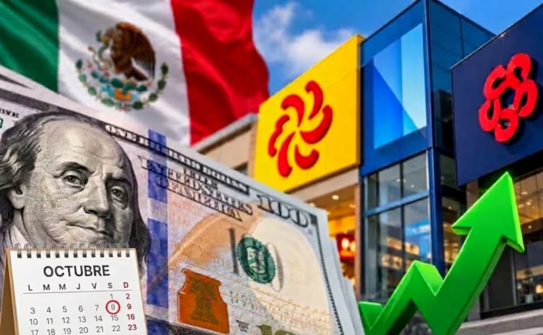 Precio del dólar hoy 9 de octubre 2026: tipo de cambio en Banco Azteca, BBVA y Banamex. Foto: CANVA IA