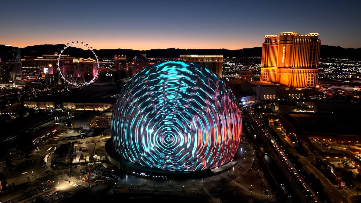 Sphere at Las Vegas. iStock/ Cristian Lourenço