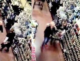 Video. Mujer golpea a empleada de tienda en discusión por cubrebocas
