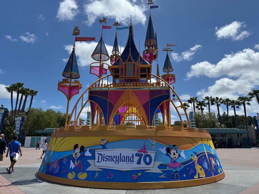 Disneyland 70 aniversario.