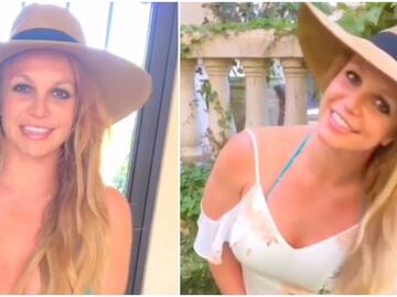 Britney Spears presume belleza con bikini en California