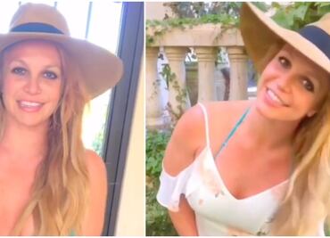 Britney Spears presume belleza con bikini en California